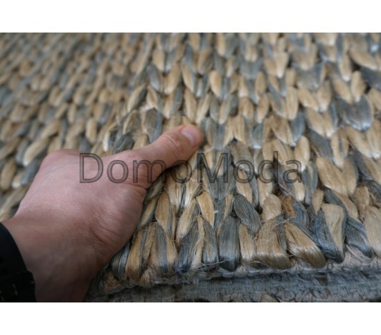 Безворсовий килим JUTE RUG 4 , NATURAL GREY - Висока якість за найкращою ціною в Україні зображення 4.